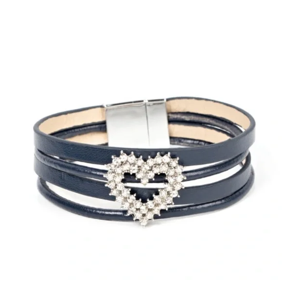 Wildly in Love - Blue Bracelet - Picture 2 of 2